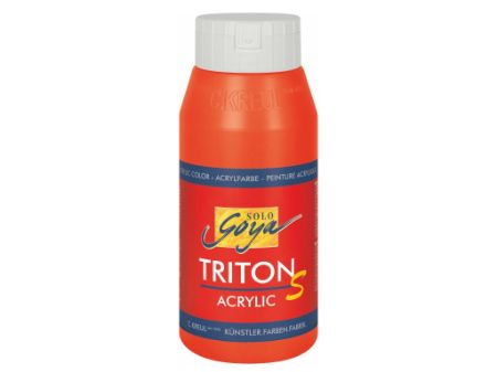 Poza cu Vopsea acrilica Solo Goya Triton S, Kreul, 750 ml