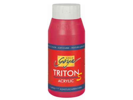 Poza cu Vopsea acrilica Solo Goya Triton S, Kreul, 750 ml