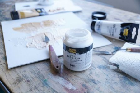 Poza cu Pasta de structura acrilica, Solo Goya, 3 x 100 ml