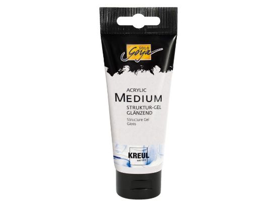 Poza cu Gel de structura acrilic, Solo Goya Glossy, 100 ml