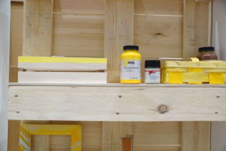 Poza cu Vopsea acrilica pentru lemn Basic Kreul, set 6 x 20 ml