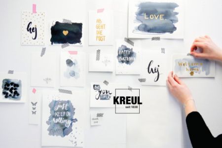 Poza cu Set lettering și transfer foto, Paper Love Kreul