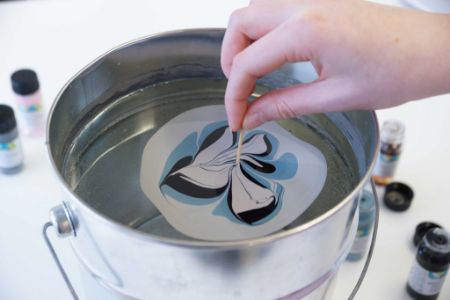 Poza cu Magic Marble Marbling Chalky Living Kreul, set 6 buc x 20 ml