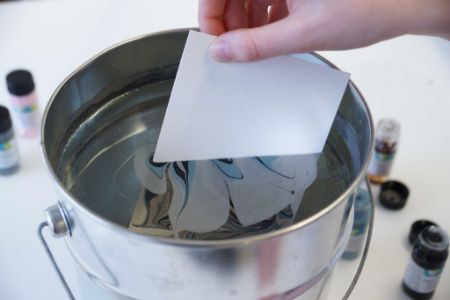 Poza cu Magic Marble Marbling Chalky Living Kreul, set 6 buc x 20 ml