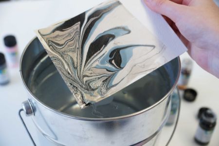 Poza cu Magic Marble Marbling Chalky Living Kreul, set 6 buc x 20 ml