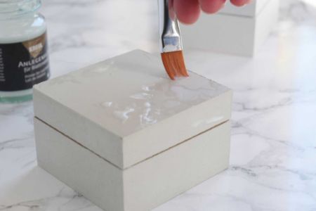 Poza cu Deco-set Leaf Metal Golden Elegance Kreul