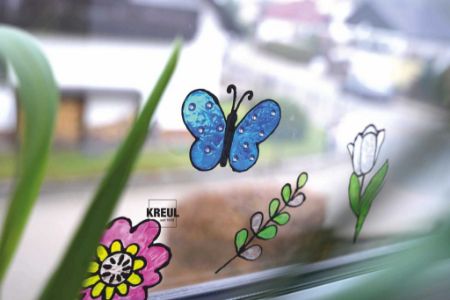 Poza cu Set pentru colorarea ferestrelor Special Kreul