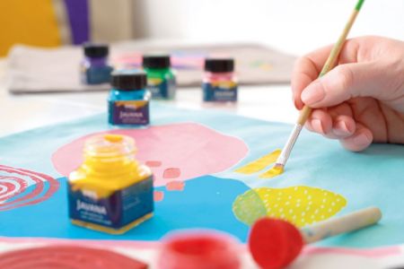 Poza cu Vopsea pentru textile Javana Color Living Kreul, set 6 buc x 20 ml