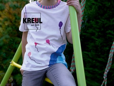 Poza cu Marker pentru textile Junior Kreul, 12 buc/set