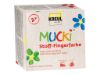 Poza cu Finger Paint pentru țesături Mucki, set 4 x 150 ml