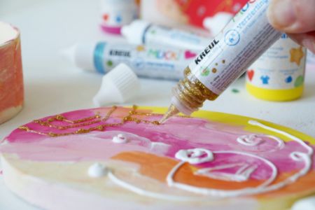 Poza cu Craft Paint Glitzy Mucki, set 4 x 29 ml