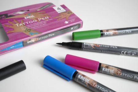 Poza cu Markere pentru tatuaje temporare Set Party Kreul