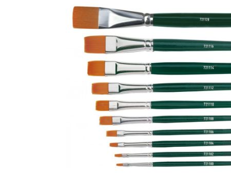 Poza cu Pensula universala plata, din par sintetic, Kreul Basic, marimea 10