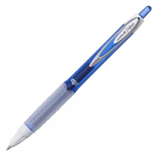 Poza cu Pix cu gel Uni-ball Signo Fashion UMN-207F, 0.7mm, cu mecanism, corp in culoarea scrisului, grip cauciucat