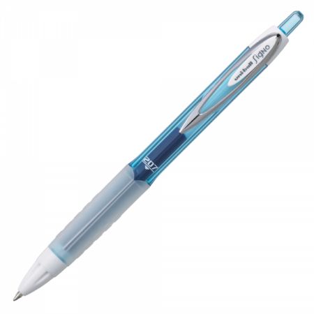 Poza cu Pix cu gel Uni-ball Signo Fashion UMN-207F, 0.7mm, cu mecanism, corp in culoarea scrisului, grip cauciucat