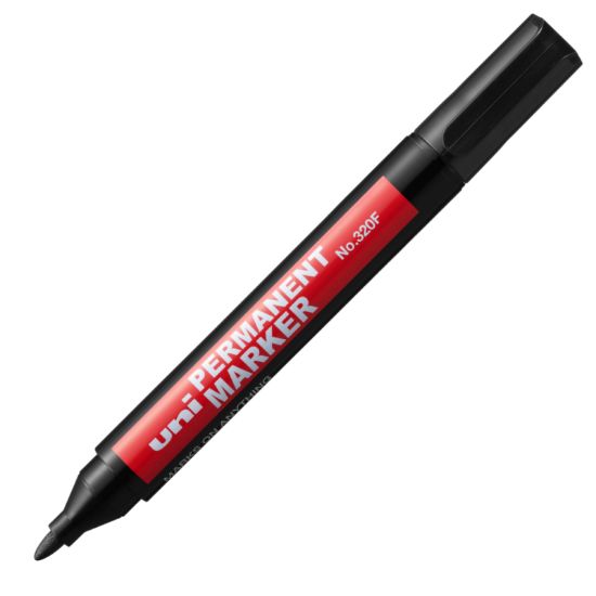 Poza cu Marker permanent UNI 320F, varf rotund, 1.0mm