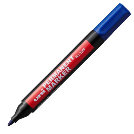Poza cu Marker permanent UNI 320F, varf rotund, 1.0mm