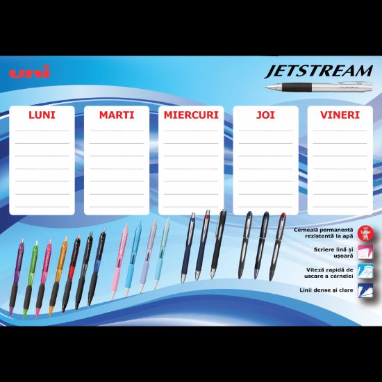 Poza cu Orar scolar A5 Jetstream
