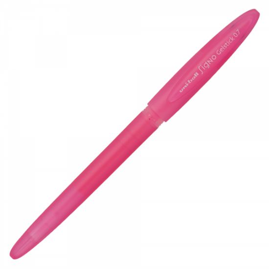 Poza cu Pix cu gel Uni-ball Signo GelStick UM-170, 0.7mm, cu capac, corp in culoarea scrisului