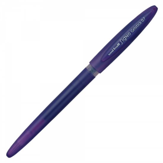 Poza cu Pix cu gel Uni-ball Signo GelStick UM-170, 0.7mm, cu capac, corp in culoarea scrisului