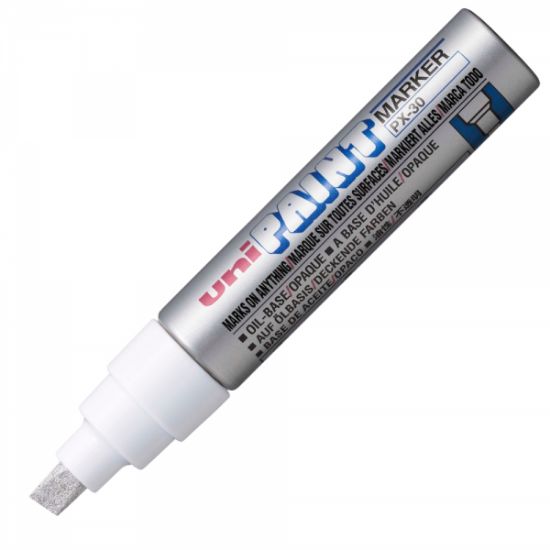 Poza cu Marker cu vopsea UNI PX-30, varf tesit, 4.0-8.5mm
