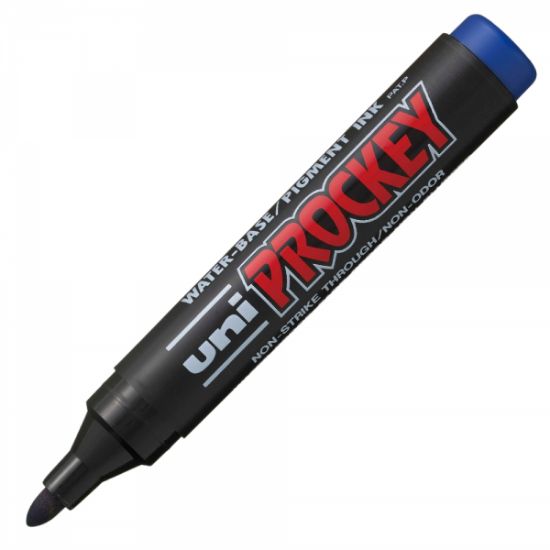 Poza cu Marker permanent UNI Prokey PM-122, varf rotund, 1.8-2.2mm