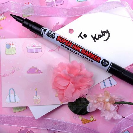 Poza cu Marker permanent UNI PNA-125, varf rotund fine, 0.9mm