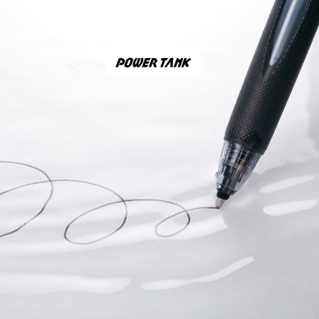 Poza cu Pix cu bila Uni-ball PowerTank SN-220, 1.0mm, cu mecanism, grip cauciucat