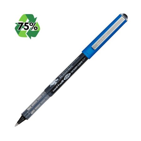 Poza cu Roller Uni-ball Eye Ocean Care UB-157, 0.7mm, cu capac, 75% din materiale reciclate din care 10% deseuri din oceane