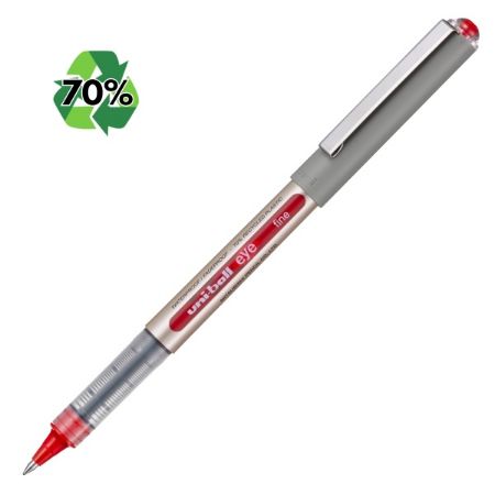 Poza cu Roller Uni-ball Eye UB-157E, 0.7mm, cu capac, 70% din materiale reciclate