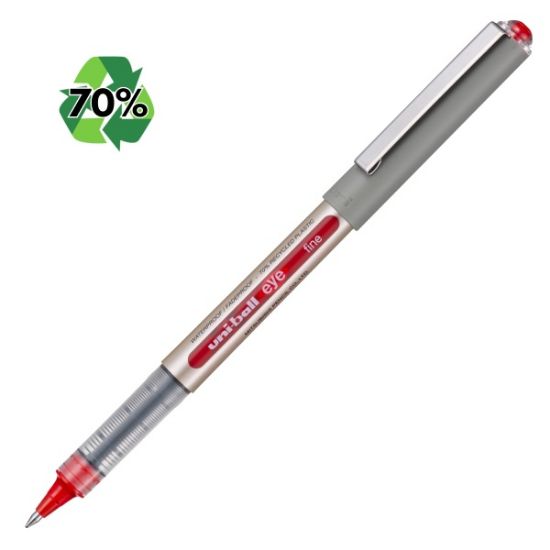 Poza cu Roller Uni-ball Eye UB-157E, 0.7mm, cu capac, 70% din materiale reciclate