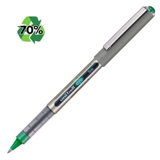 Poza cu Roller Uni-ball Eye UB-157E, 0.7mm, cu capac, 70% din materiale reciclate
