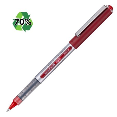 Poza cu Roller Uni-ball Eye Micro UB-150E, 0.5mm, cu capac, 70% din materiale reciclate