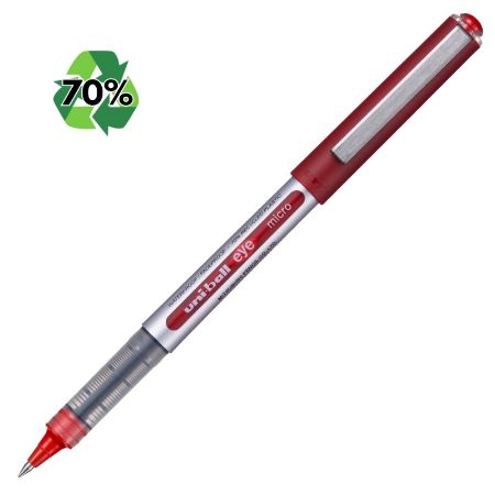 Poza cu Roller Uni-ball Eye Micro UB-150E, 0.5mm, cu capac, 70% din materiale reciclate