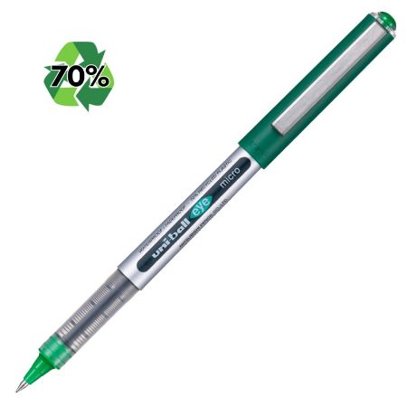 Poza cu Roller Uni-ball Eye Micro UB-150E, 0.5mm, cu capac, 70% din materiale reciclate