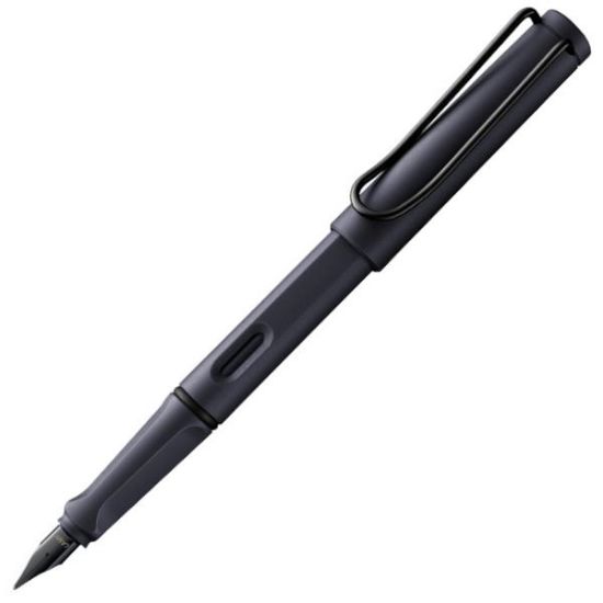 Poza cu STILOU SAFARI 0E2 STEEL BLACK F LAMY