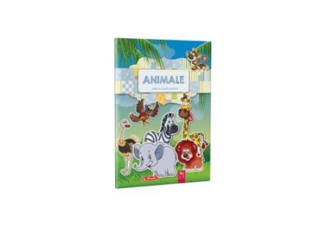 Poza cu CARTE DE COLORAT A4, 24 PAGINI, ALFABET CU ANIMALE II