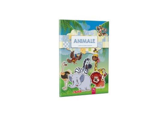 Poza cu CARTE DE COLORAT A4, 24 PAGINI, ALFABET CU ANIMALE II
