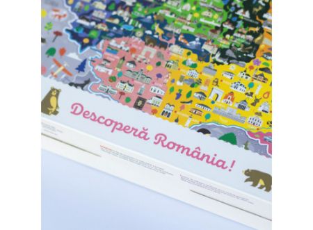 Poza cu Harta Romaniei