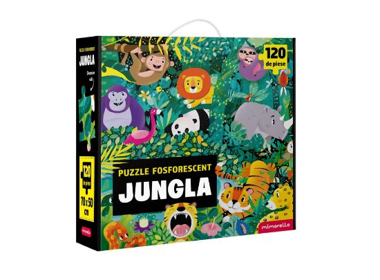 Poza cu Puzzle Fosforescent - Jungla
