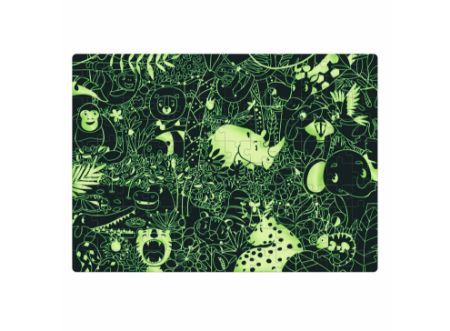 Poza cu Puzzle Fosforescent - Jungla