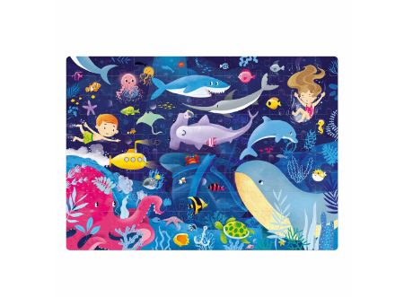 Poza cu Puzzle Fosforescent - Oceanul