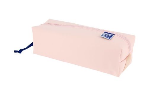 Poza cu PENAR TIP ETUI DREPTUNGHIULAR OXFORD KANGOO LIVE GO 22X8X7CM ROZ DESCHIS