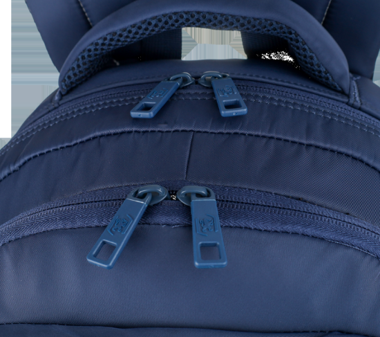 Poza cu RUCSAC OXFORD BICOLOR 2 COMPARTIMENTE 44X32X18CM ALBASTRU INCHIS