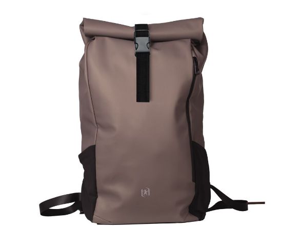 Poza cu RUCSAC OXFORD IDENTITY OFF ROAD ROLLTOP 10 COMPARTIMENTE 48X32X10CM MARO