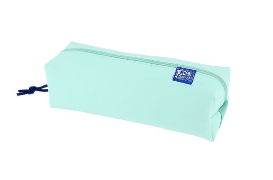 Poza cu PENAR TIP ETUI DREPTUNGHIULAR OXFORD KANGOO LIVE GO 22X8X7CM ALBASTRU DESCHIS