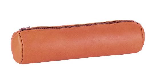 Poza cu PENAR TIP ETUI ROTUND OXFORD PIELE NATURALA CARAMEL
