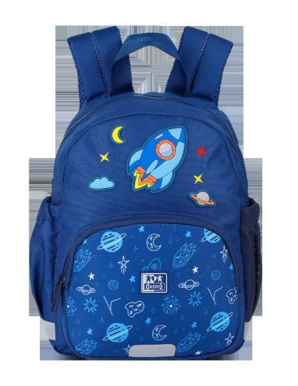 Poza cu RUCSAC OXFORD 31X23X12CM SPACE ALBASTRU
