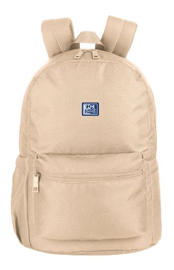 Poza cu RUCSAC OXFORD B-YOU 1 COMPARTIMENT 42X29X17CM BEJ