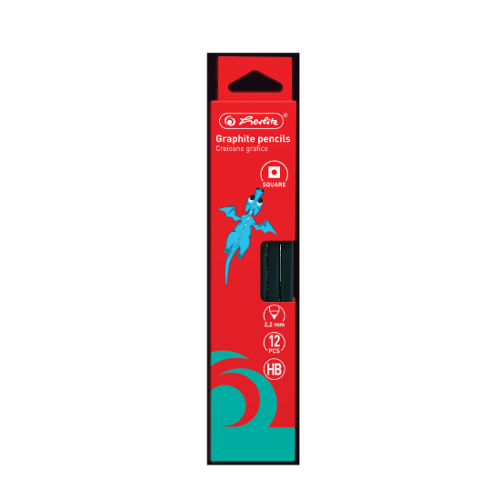 Poza cu CREION GRAFIT HB PATRAT 2.2MM SET12
